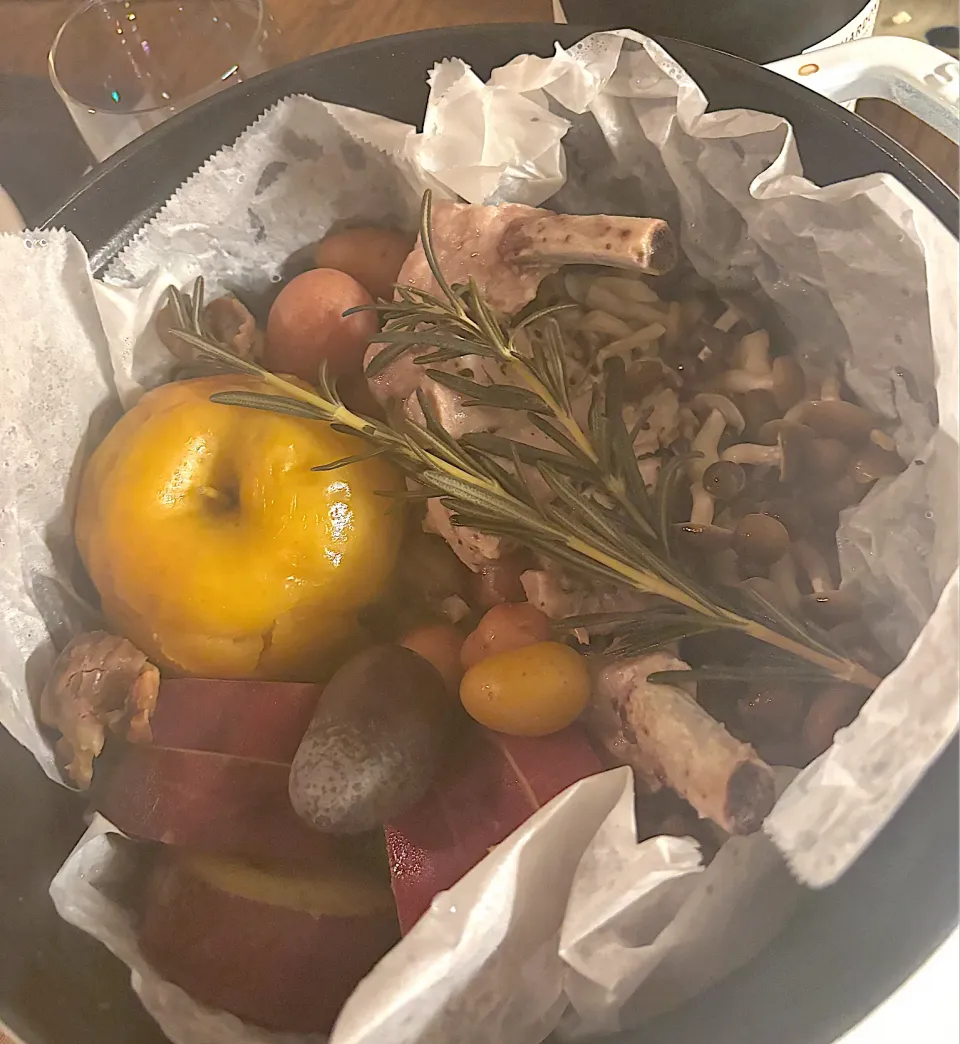 白ワインの蒸し焼き🐷|Masamiさん