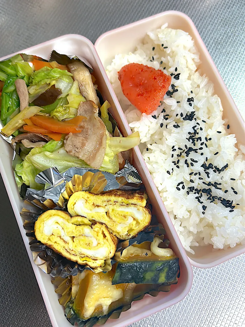 野菜炒め弁当|ぱんださん