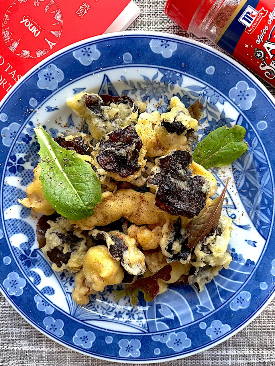 キクラゲと豚こまのスパイシー天ぷら|栃倉 直人さん