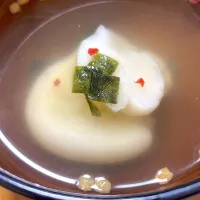 餅だし茶漬け|れもんさん