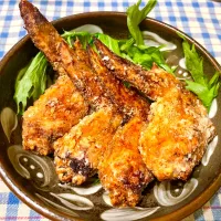 夕べのおつまみ②手羽先唐揚げ