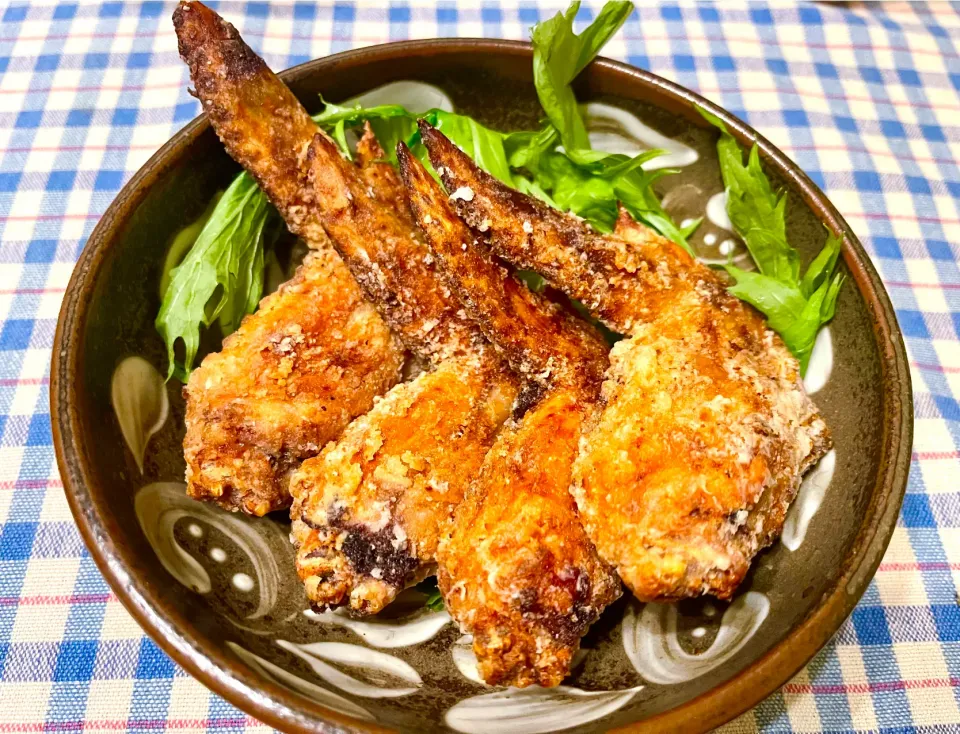 夕べのおつまみ②手羽先唐揚げ|KANAさん