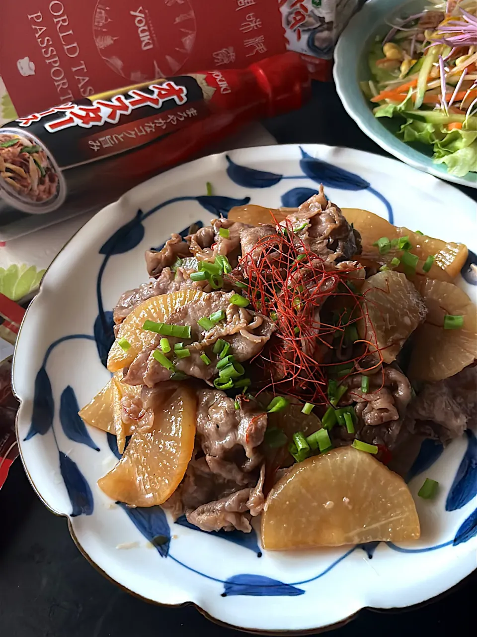 牛肉と大根のオイスター炒め|とんちんさん