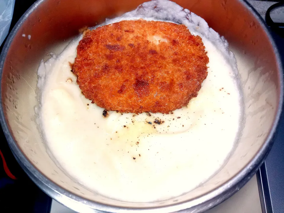 粉砕ポトフコロッケうどん|darkbaronさん