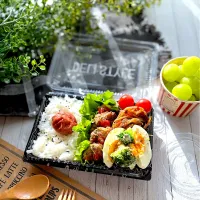 ミニハンバーグ弁当|マーブルさん