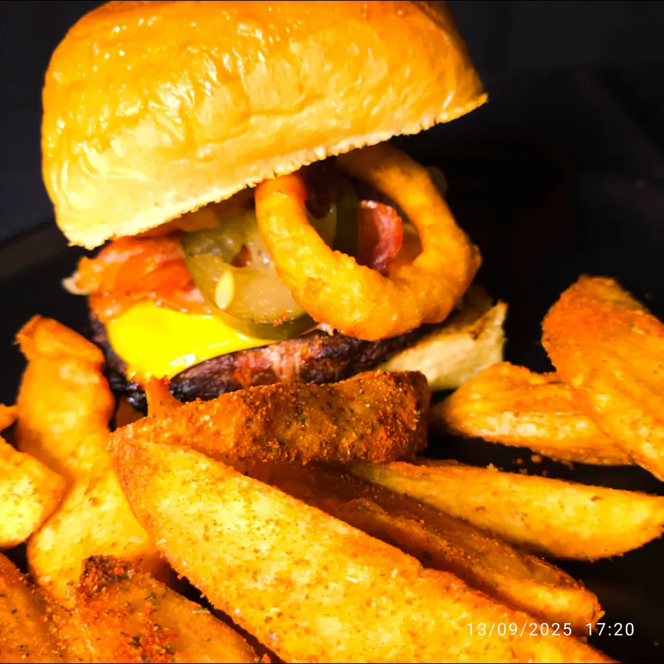 texan burger|Steve Espinozaさん