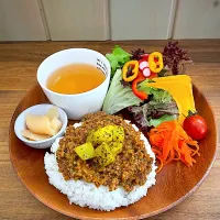 キーマカレー　大根アチャールのせ|maSami＊さん