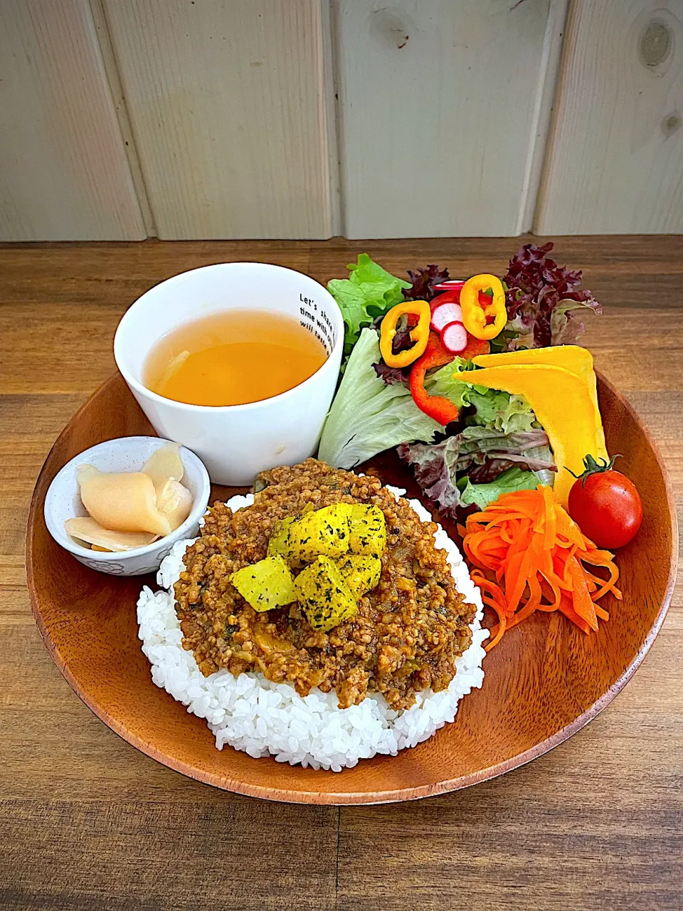 キーマカレー　大根アチャールのせ|maSami＊さん