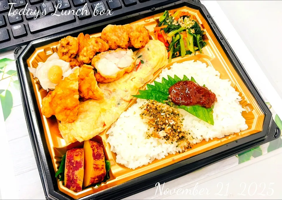 🍱🐓鶏唐揚げ弁当🐣🍱|TakeBooさん
