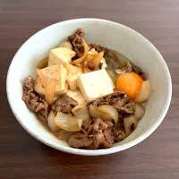 肉どうふ丼|dashi menjiroさん