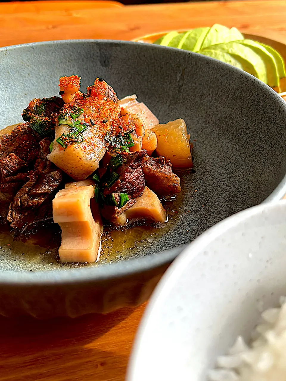 スジとこんにゃくの煮込み|おさかなさん