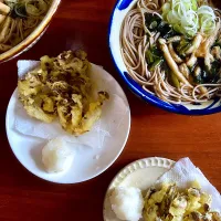 卵不使用天ぷらと昆布だしつゆ蕎麦|コロンさん