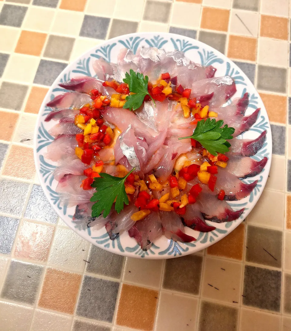 あじのカルパッチョ風|みーみーさん