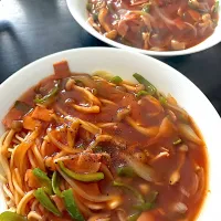 名古屋風あんかけパスタ