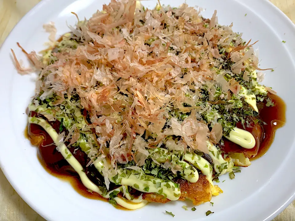 おからパウダーお好み焼き|03さん