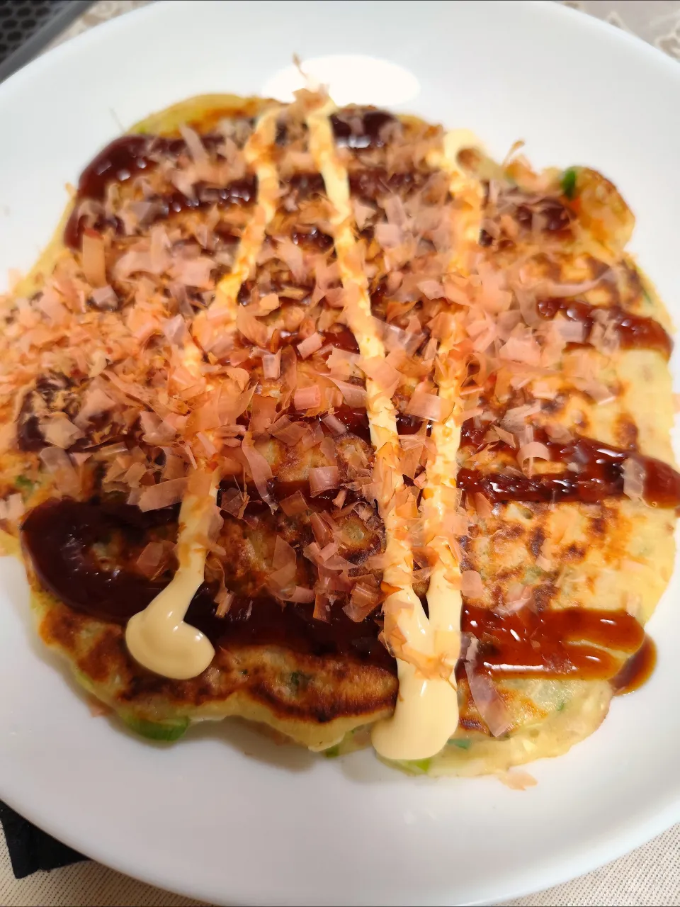 昨日の夜ごはん関西風お好み焼き|m.rafuさん