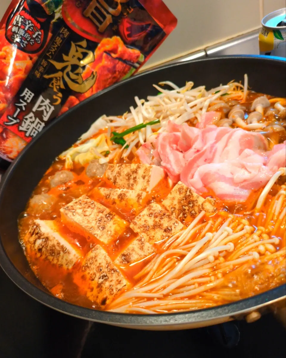 鬼食う肉鍋|まりおさん