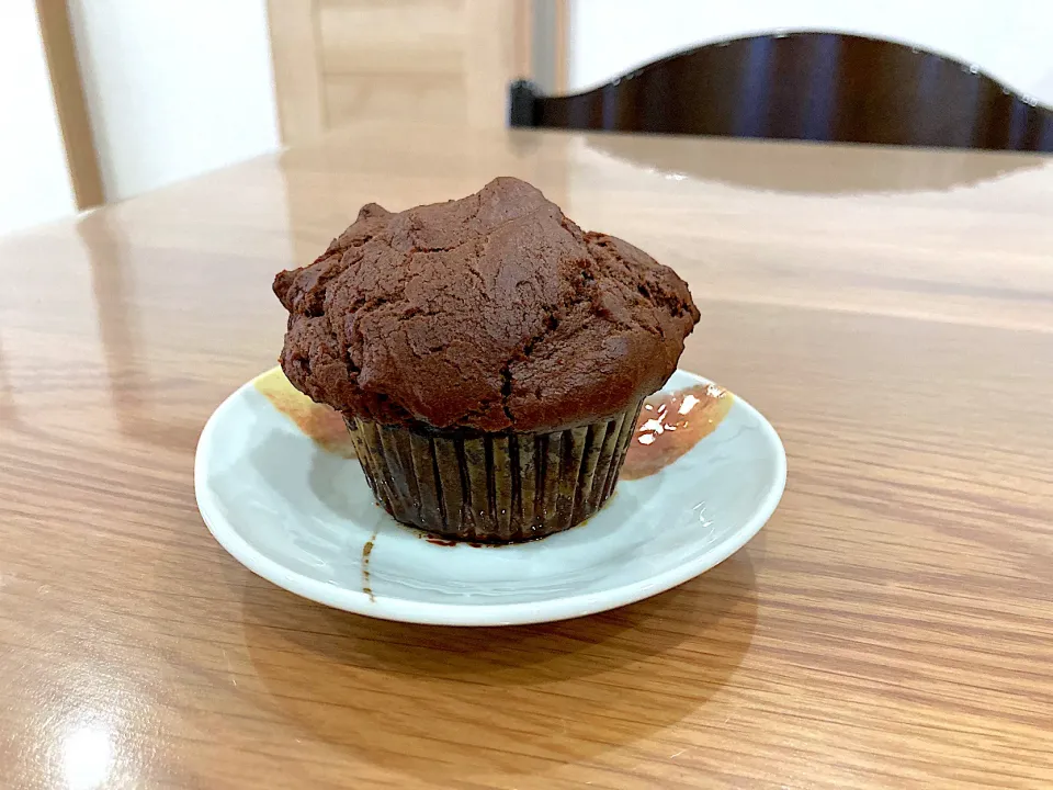 卵・乳製品・砂糖なし♡ココアと自家製柚ジャムのマフィン|みよさん