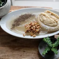 栗ホイップとサイリウムわらび餅|s_.tableさん