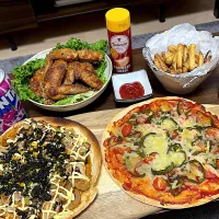 ミラノ風生地のピザ|たさん