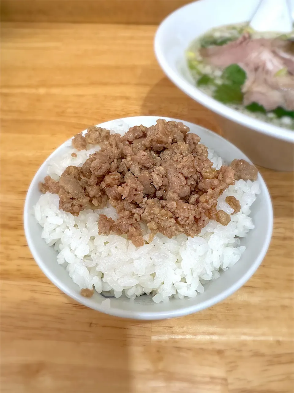 そぼろご飯@中華そばYou Lee|morimi32さん