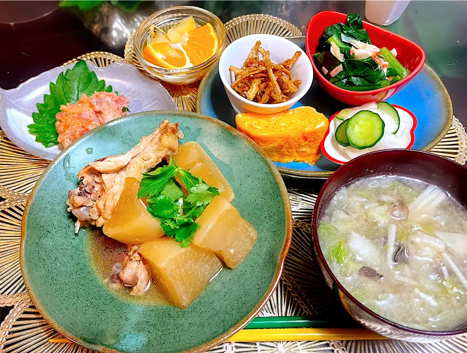 大根と手羽元煮|Reikoさん