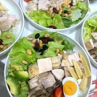 胸肉サラダ🥗|jamさん