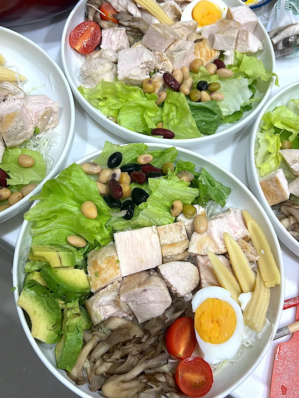 胸肉サラダ🥗|jamさん