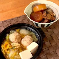 白菜と肉団子のスープ＊ぶり大根|まぁさん