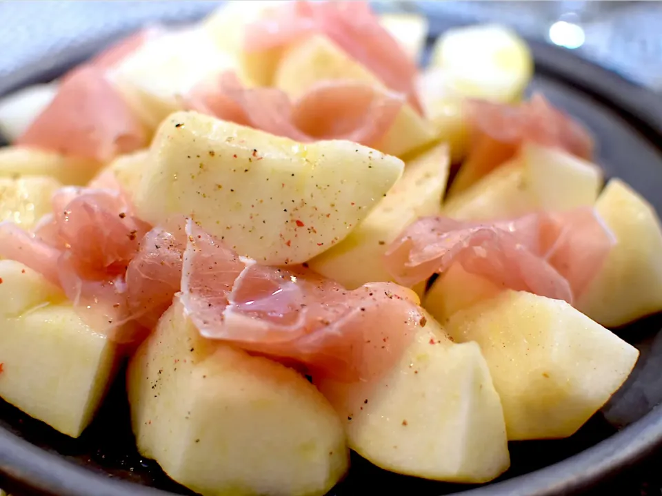 洋梨と生ハムのマリネ|dra-kichiさん