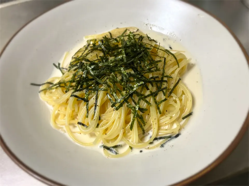 和風明太クリームパスタ|ゆめみどりさん