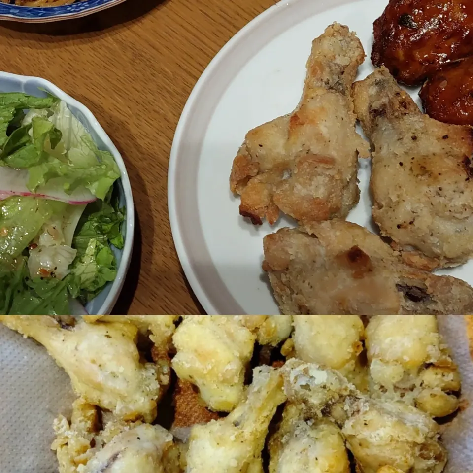 手羽元でフライドチキン|shimarirsさん