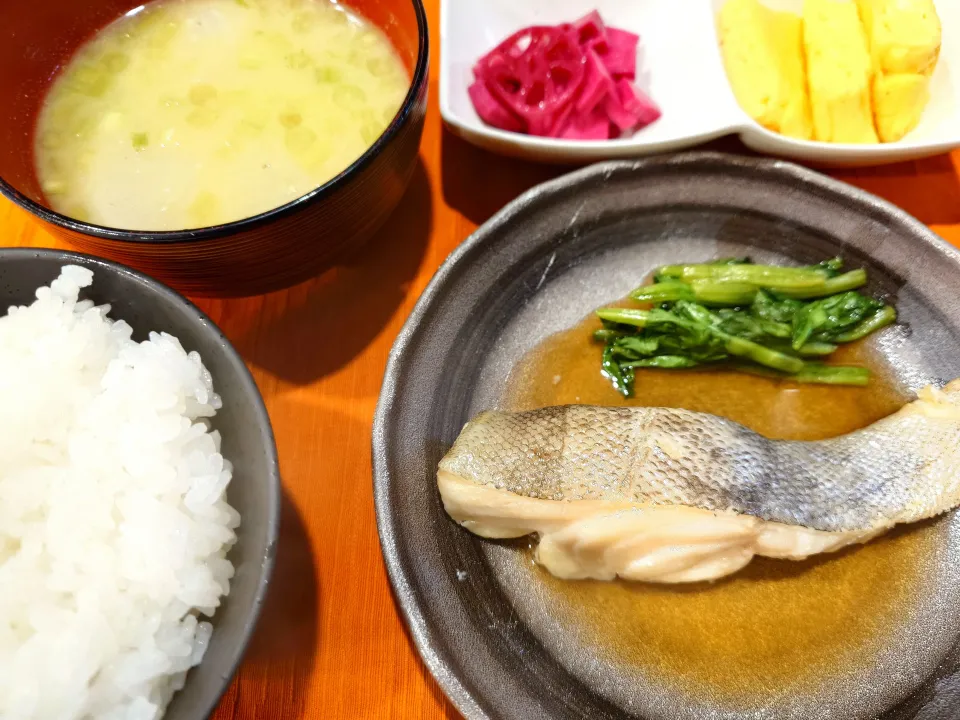 鱈の煮付け定食|伊藤央さん