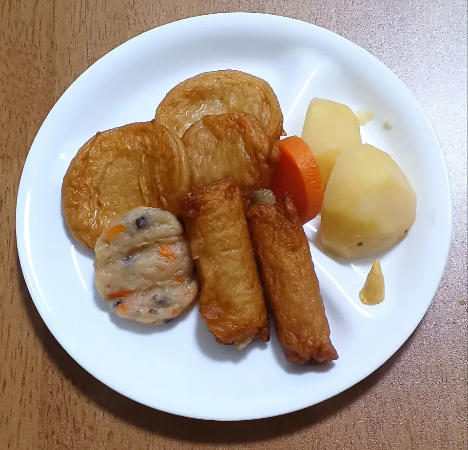 昨日の残りのおでん🍢|ナナさん