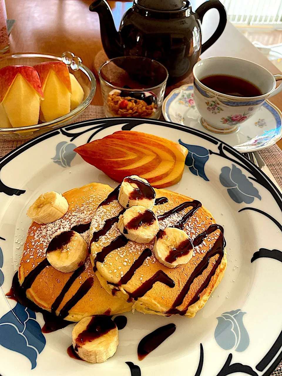 チョコバナナパンケーキ|Mikaさん