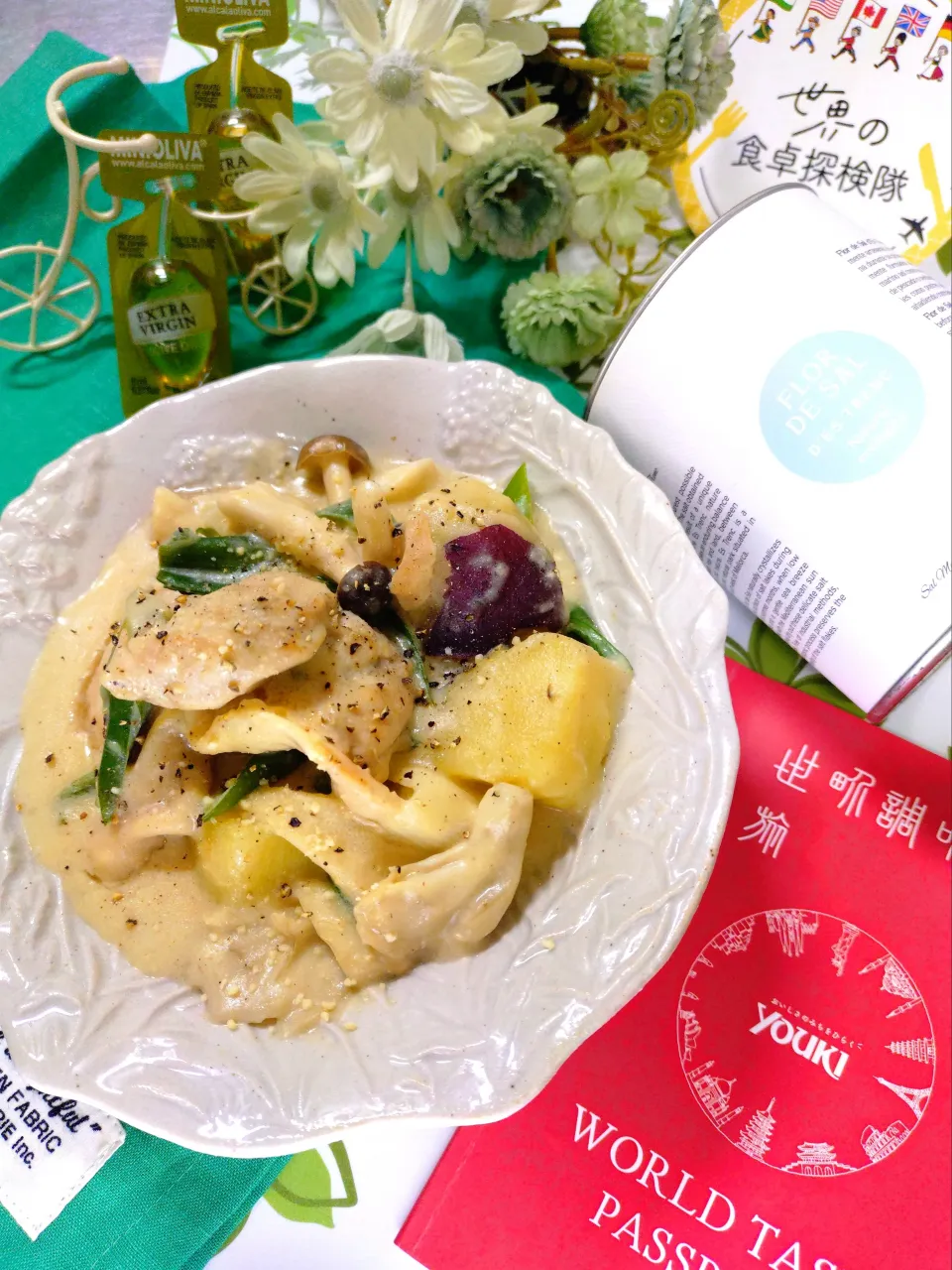 和風豆乳シチュー ·͜·♡|fumiさん