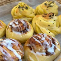 ＊シナモンロール
＊さつまいもロール|さっちんさん