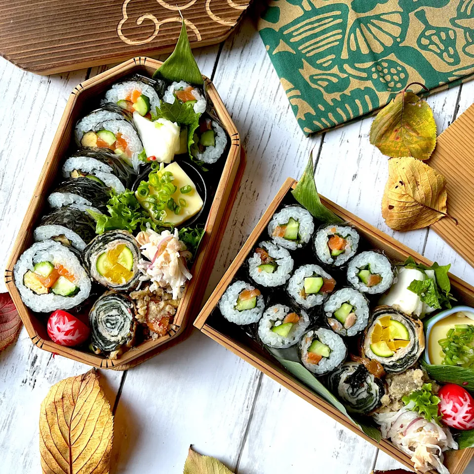 巻き寿司弁当|ひろこさん