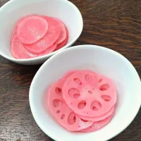 レンコンとラディッシュの甘酢漬け|マイケルの料理さん