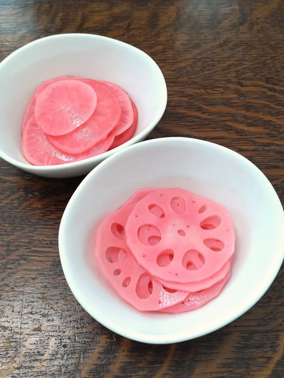 レンコンとラディッシュの甘酢漬け|マイケルの料理さん