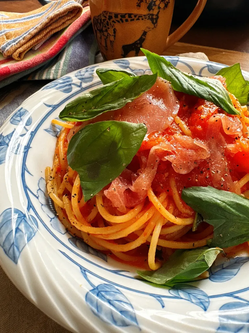 バジルと生ハムと|Kさん