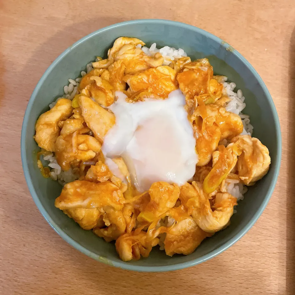 鶏むねユッケ丼 温玉のせ|mayuさん