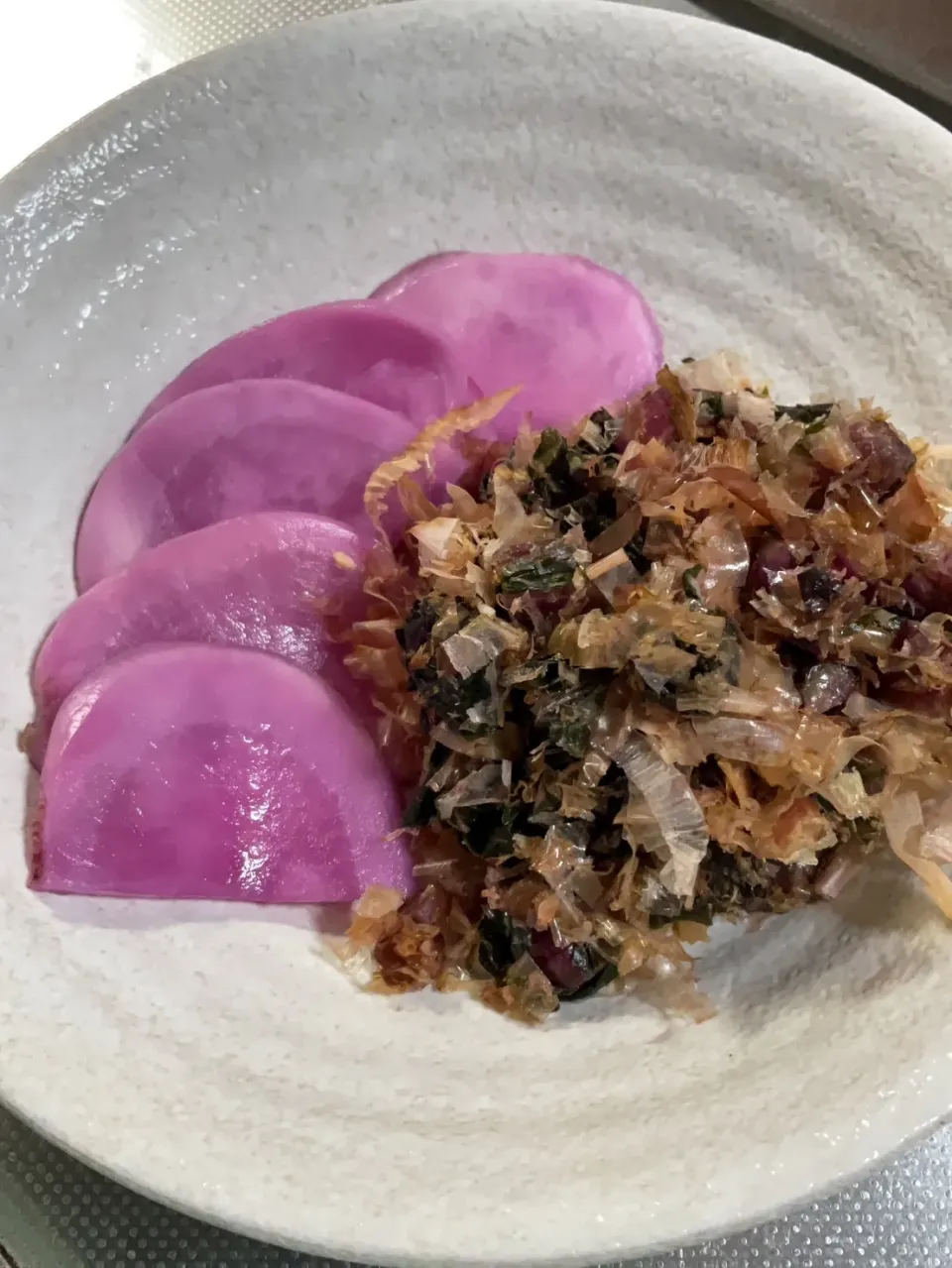 矢島かぶらの甘酢漬け　鰹節|タマ三郎さん