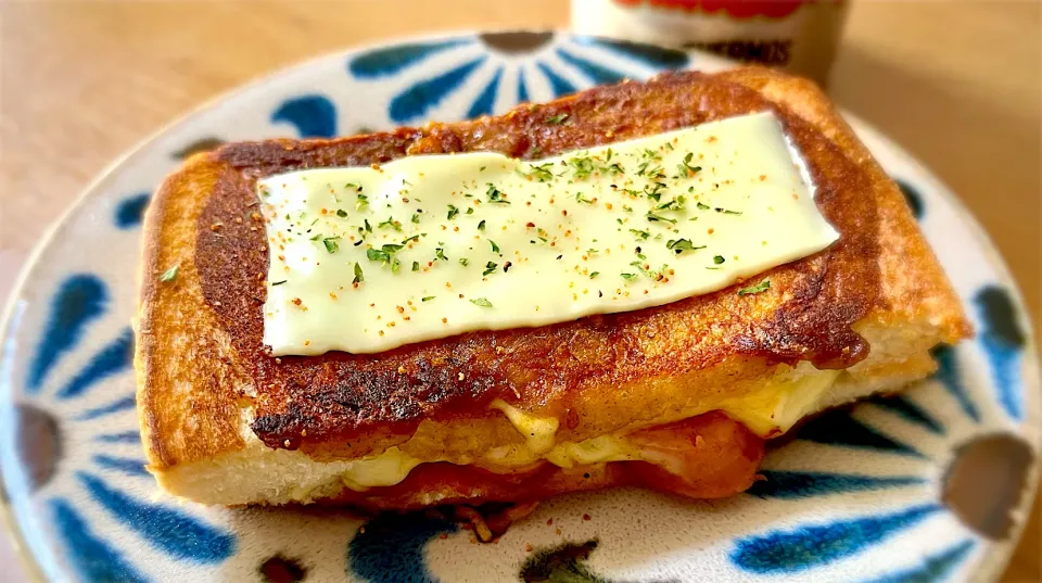 染みカレーホットサンド|deekay71さん