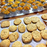 コーンマフィンとジンジャークッキー|eatさん