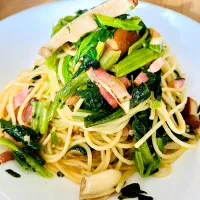 きのこ🍄‍🟫3種とベーコンのパスタ|MASAさん