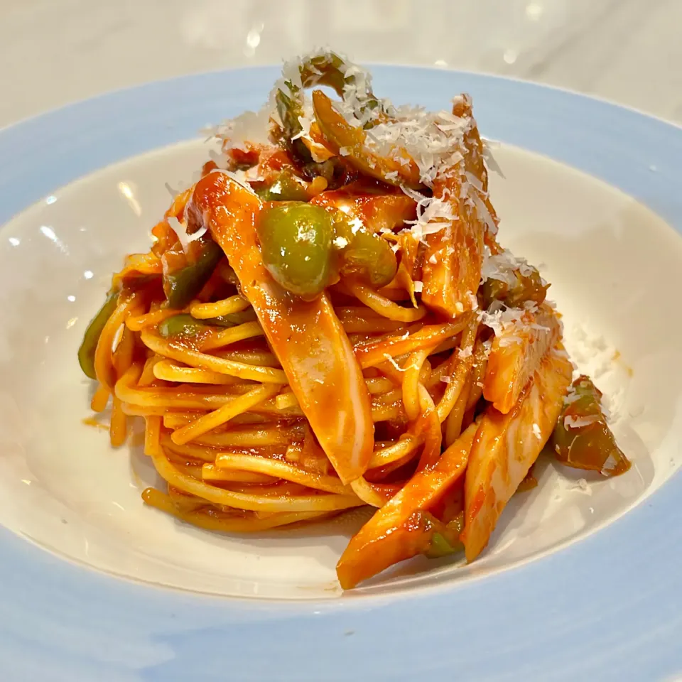 玉ねぎ無しナポリタン|ぎんさん