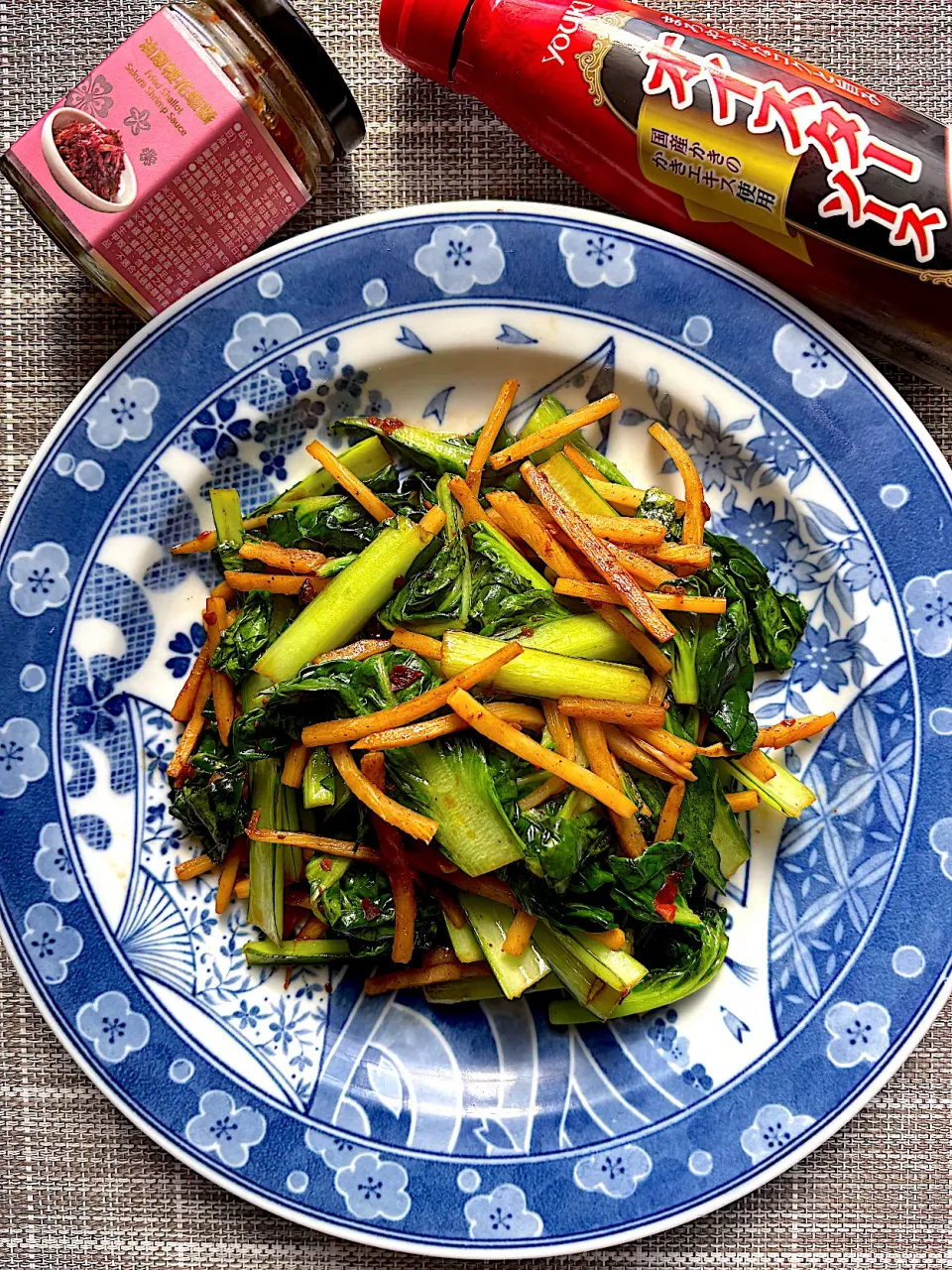 塌菜と竹の子の桜エビ醬風味炒め|栃倉 直人さん