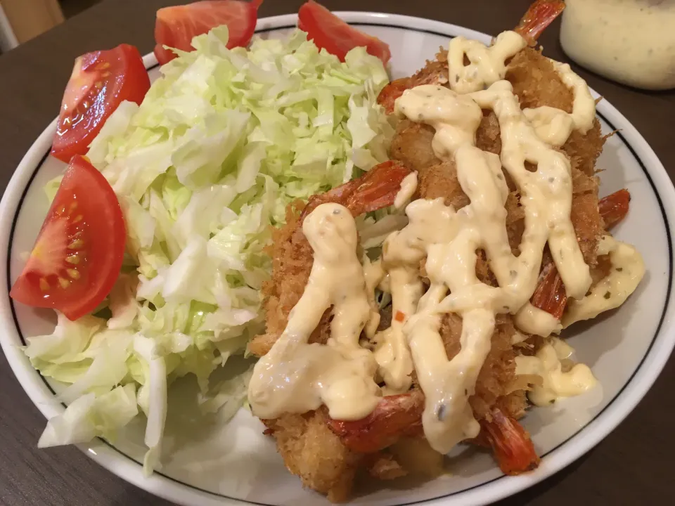 エビフライです🍤|うしですさん