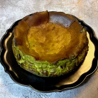 抹茶のバスクチーズケーキ|ゆきゆきゆっきぃさん